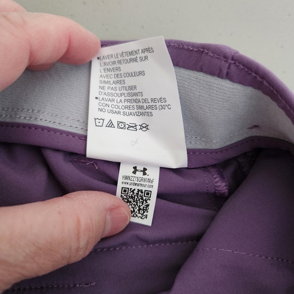 Under Armour Women's Lavender Shorts - Picture 10 of 10